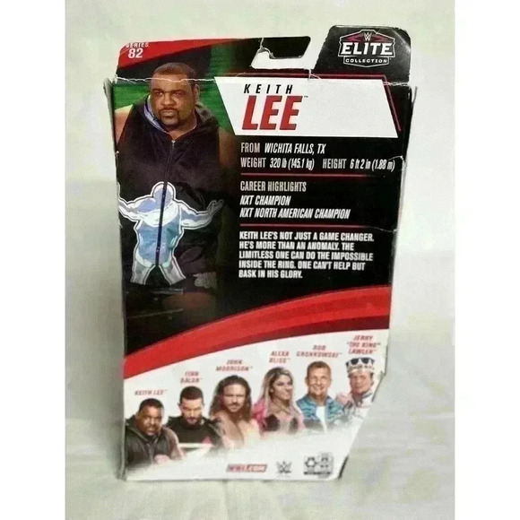 WWE Elite Keith Lee New In Box Series 82 True FX Certified Authentic - Picture 3 of 5
